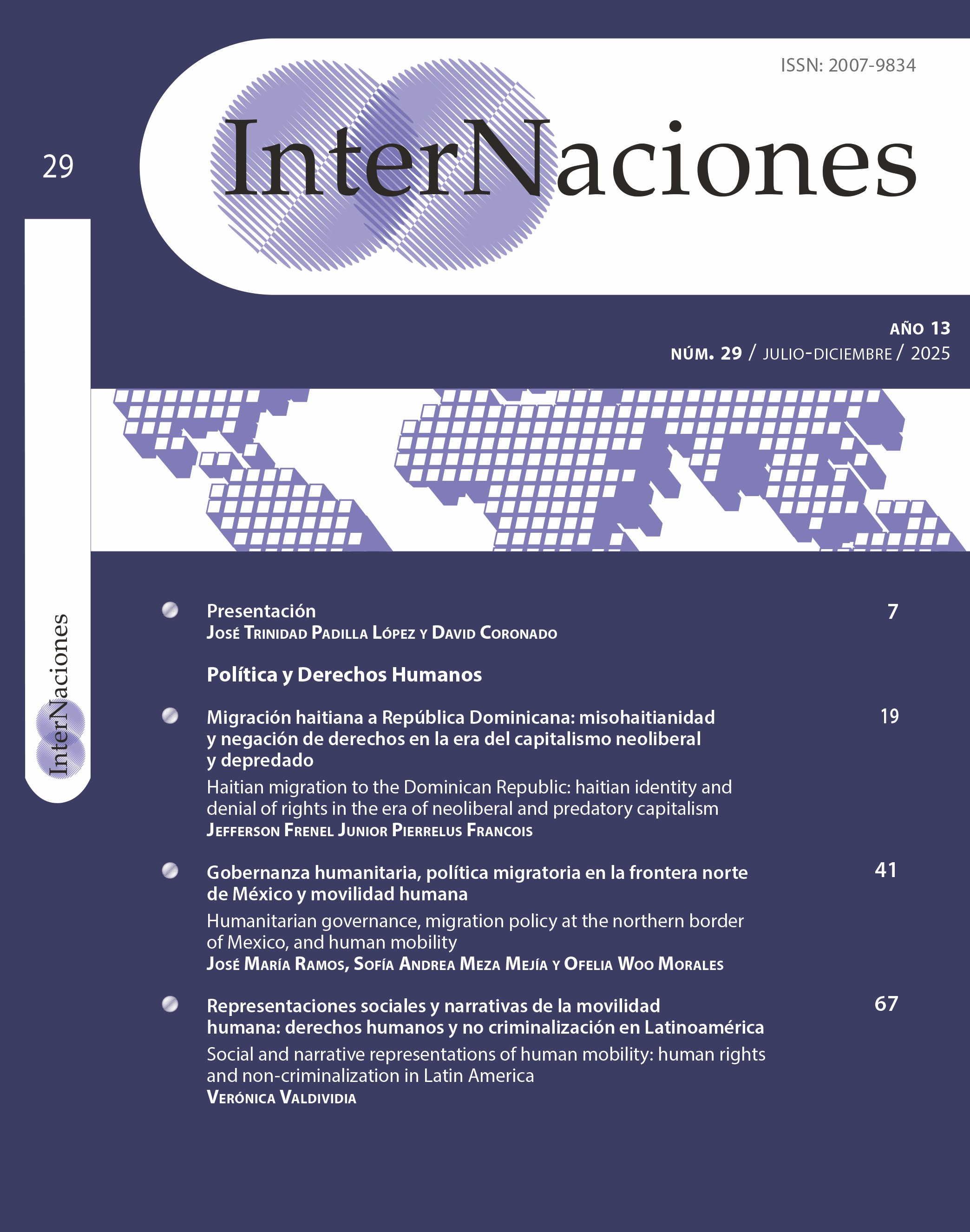 Ver Núm. 29 (2025): Julio-Diciembre 2025